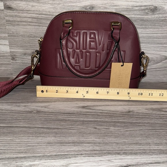 Steve Madden Small Burgundy Crossbody/ Hand Purse NWT! - Picture 5 of 7